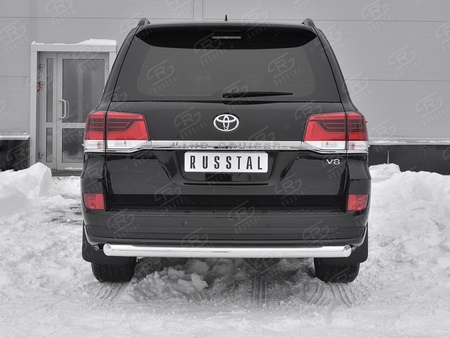 Защита заднего бампера d76 дуга RUSSTAL Toyota Land Cruiser 200 Executive (2018-2021) TLCZ-003120