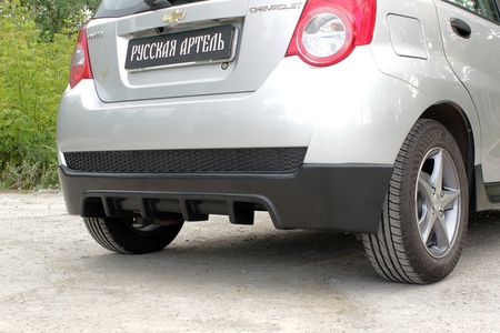 Тюнинг обвес заднего бампера Chevrolet Aveo хетчбек (2008-2012) TOCA-017300