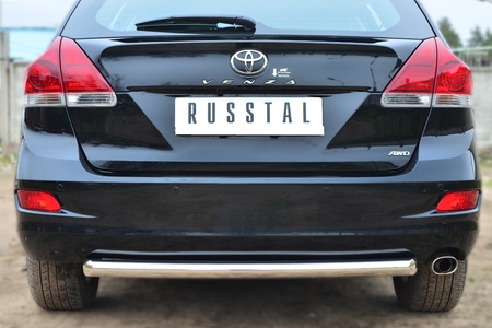 Защита заднего бампера d63 дуга RUSSTAL Toyota Venza (2013-2016) TVZ-001482