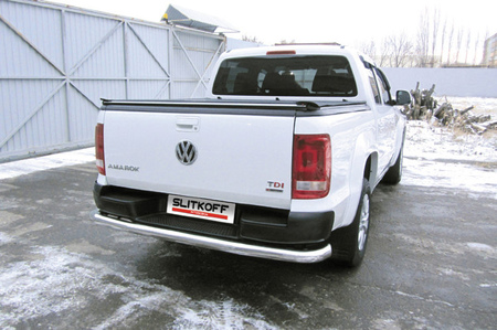 Защита заднего бампера d76 Volkswagen Amarok (2016-2023) VWAM16-006