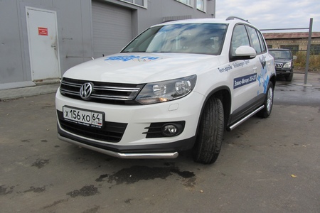 Защита переднего бампера d57 Volkswagen Tiguan (2011-2017) VWTIG-004