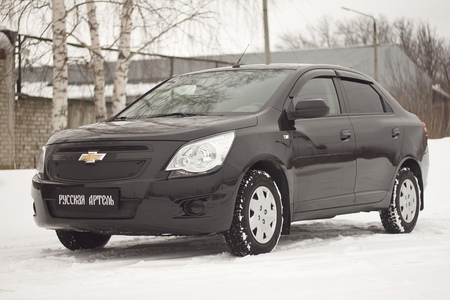 Зимняя защита радиатора Chevrolet Cobalt седан (2013-2020) ZRC-126302