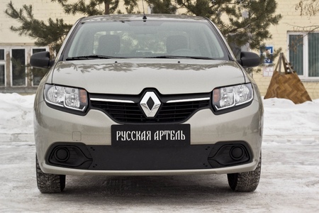 Зимняя защита радиатора Renault Logan (2014-2017) ZRRL-041302