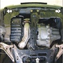 Защита картера и КПП (сталь) Motodor Nissan X-Trail (2001-2007)