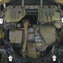 Защита картера и КПП (сталь) Motodor Suzuki Liana (2001-2008)