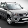 Пороги алюминиевые Black Chery  Tiggo FL (2012-2019)