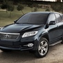 Пороги алюминиевые Premium Toyota Rav 4 (2006-2013)