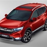 Пороги алюминиевые Black Honda CR-V (2017-2023)