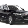 Пороги алюминиевые Black Haval H2 (2014-2020)