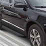 Пороги алюминиевые Black Haval H6 (2014-2019)