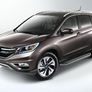 Пороги алюминиевые Premium Honda CR-V (2012-2017)