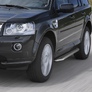 Пороги алюминиевые Premium Land Rover Freelander (2006-2014)