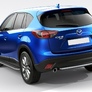 Пороги алюминиевые Premium Mazda CX-5 (2011-2017)