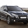 Пороги алюминиевые Premium Peugeot  4007 (2007-2013)