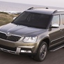 Пороги алюминиевые Premium Skoda Yeti (2009-2018)