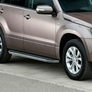 Пороги алюминиевые Premium Suzuki  Grand Vitara (2005-2016)