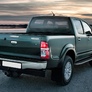 Пороги алюминиевые Premium Toyota Hilux (2005-2015)