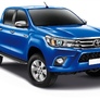 Пороги алюминиевые Premium Toyota Hilux (2015-2024)