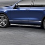 Пороги алюминиевые Premium Volkswagen  Touareg / Touareg, R-Line (2010-2014)