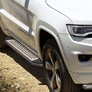 Пороги алюминиевые Bmw-Style Jeep Grand Cherokee (2010-2022)