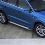 Пороги алюминиевые Bmw-Style Audi Q3 (2011-2019)