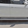 Пороги труба d42 с листом (лист алюминий, профиль сталь) вариант 2 RUSSTAL Brilliance V5 (2014-2018)