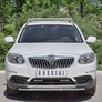 Защита переднего бампера d42 секции RUSSTAL Brilliance V5 (2014-2018)