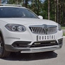 Защита переднего бампера d63 секции RUSSTAL Brilliance V5 (2014-2018)