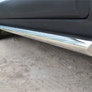 Пороги труба d63 вариант 1 RUSSTAL Chevrolet Captiva (2013-2016)