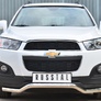Защита переднего бампера d63 волна RUSSTAL Chevrolet Captiva (2013-2016)