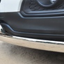 Защита переднего бампера d75х42 дуга - d75х42 дуга RUSSTAL Chevrolet Captiva (2013-2016)