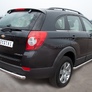 Пороги труба d63 вариант 1 RUSSTAL Chevrolet Captiva (2011-2013)