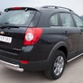 Пороги труба d63 вариант 2 RUSSTAL Chevrolet Captiva (2011-2013)