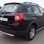 Пороги труба d63 вариант 3 RUSSTAL Chevrolet Captiva (2011-2013)