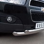 Защита переднего бампера d76х63 дуга RUSSTAL Chevrolet Captiva (2011-2013)
