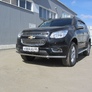 Защита переднего бампера d57 Chevrolet Trailblazer (2012-2020)