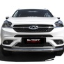 Защита переднего бампера d57 Chery Tiggo 7 (2019-2021)