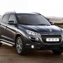 Пороги алюминиевые Silver new Peugeot  4008 (2012-2016)