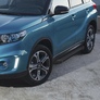 Пороги алюминиевые Black new Suzuki  Vitara (2015-2024)