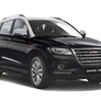 Пороги алюминиевые Black new Haval H2 (2014-2020)