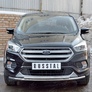 Защита переднего бампера d42 секции-d42 дуга RUSSTAL Ford Kuga (2016-2019)