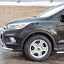 Защита переднего бампера d63 секции-d75х42 дуга RUSSTAL Ford Kuga (2016-2019)