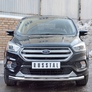 Защита переднего бампера d63 секции-d42 дуга RUSSTAL Ford Kuga (2016-2019)