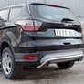 Защита заднего бампера d42 на под машину RUSSTAL Ford Kuga (2016-2019)