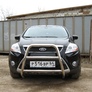 Кенгурятник d57 высокий с двумя перемычками Ford Kuga (2008-2013)