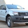 Защита переднего бампера d76 секции RUSSTAL Ford Ranger (2012-2019)