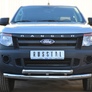 Защита переднего бампера d76х63 дуга RUSSTAL Ford Ranger (2012-2019)