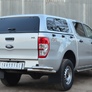 Защита заднего бампера уголки d63 секции - d63 секции RUSSTAL Ford Ranger (2012-2019)