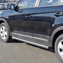 Пороги труба d63 секции вариант 2 RUSSTAL Hyundai Creta (2016-2021)