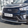 Защита переднего бампера d42 секция-d42 дуга RUSSTAL Hyundai Creta (2016-2021)